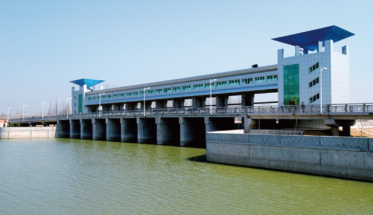 涟水一帆河闸拆建工程